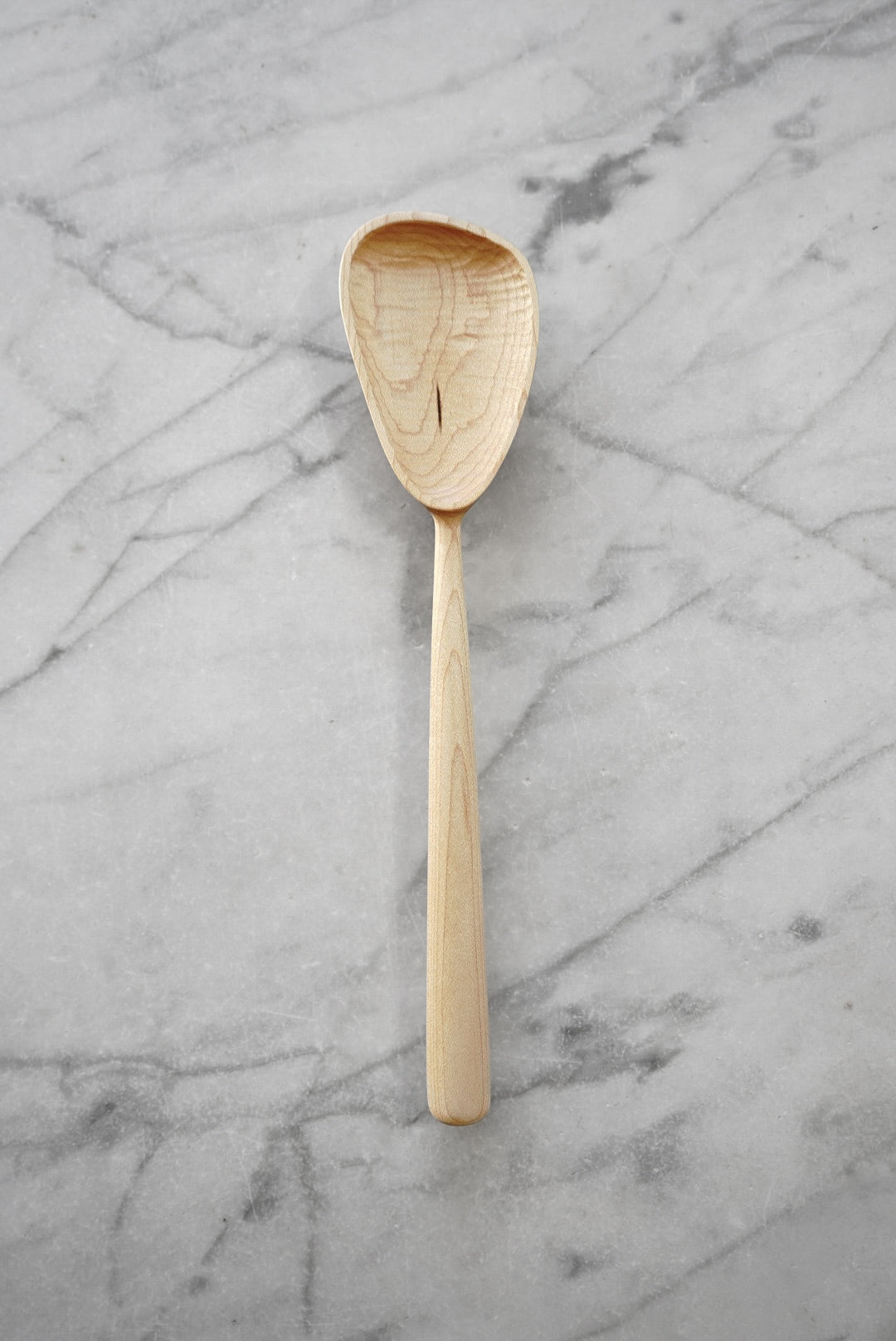 Modern Cooking Spoon - Walnut, Cherry, or Maple Wood