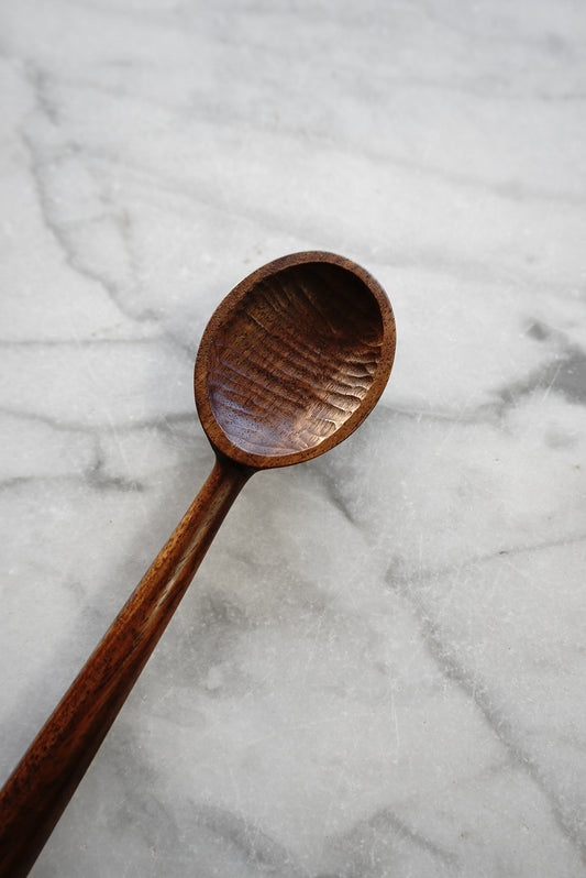 Tasting Spoon - Walnut, Cherry, or Maple Wood