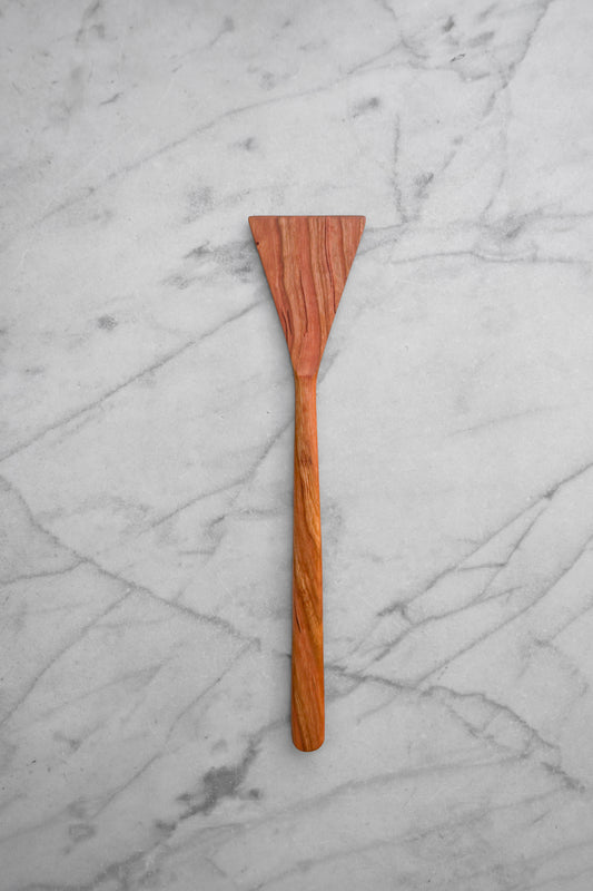 Flat Line - Triangle Spatula - Walnut, Cherry, or Maple Wood