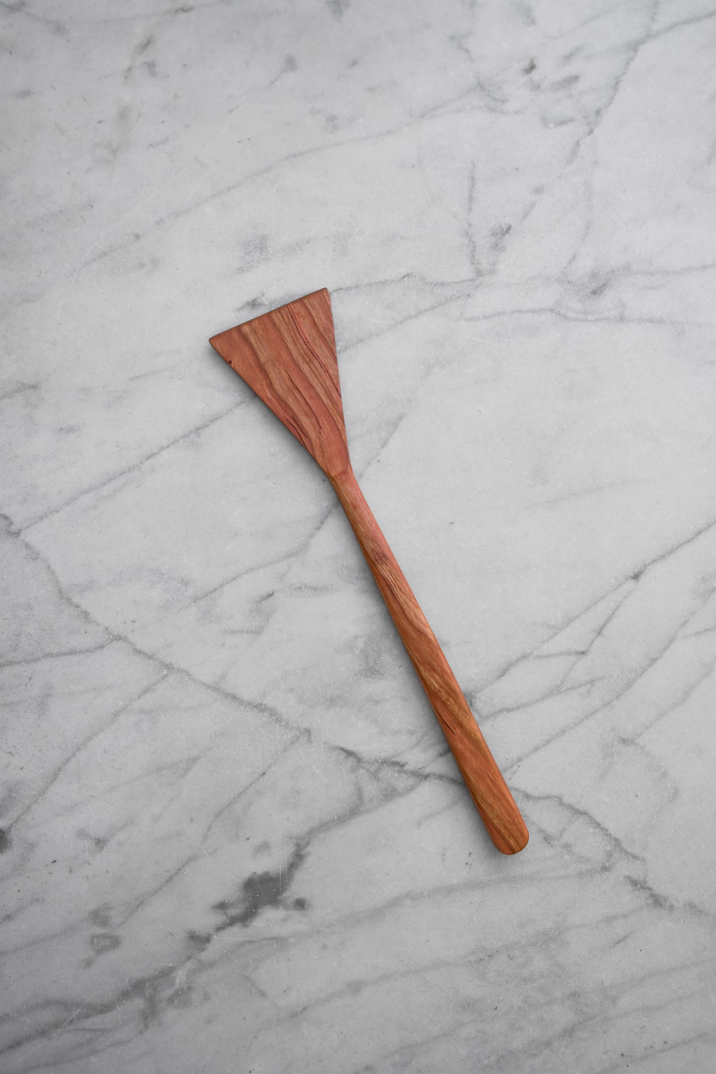 Flat Line - Triangle Spatula - Walnut, Cherry, or Maple Wood