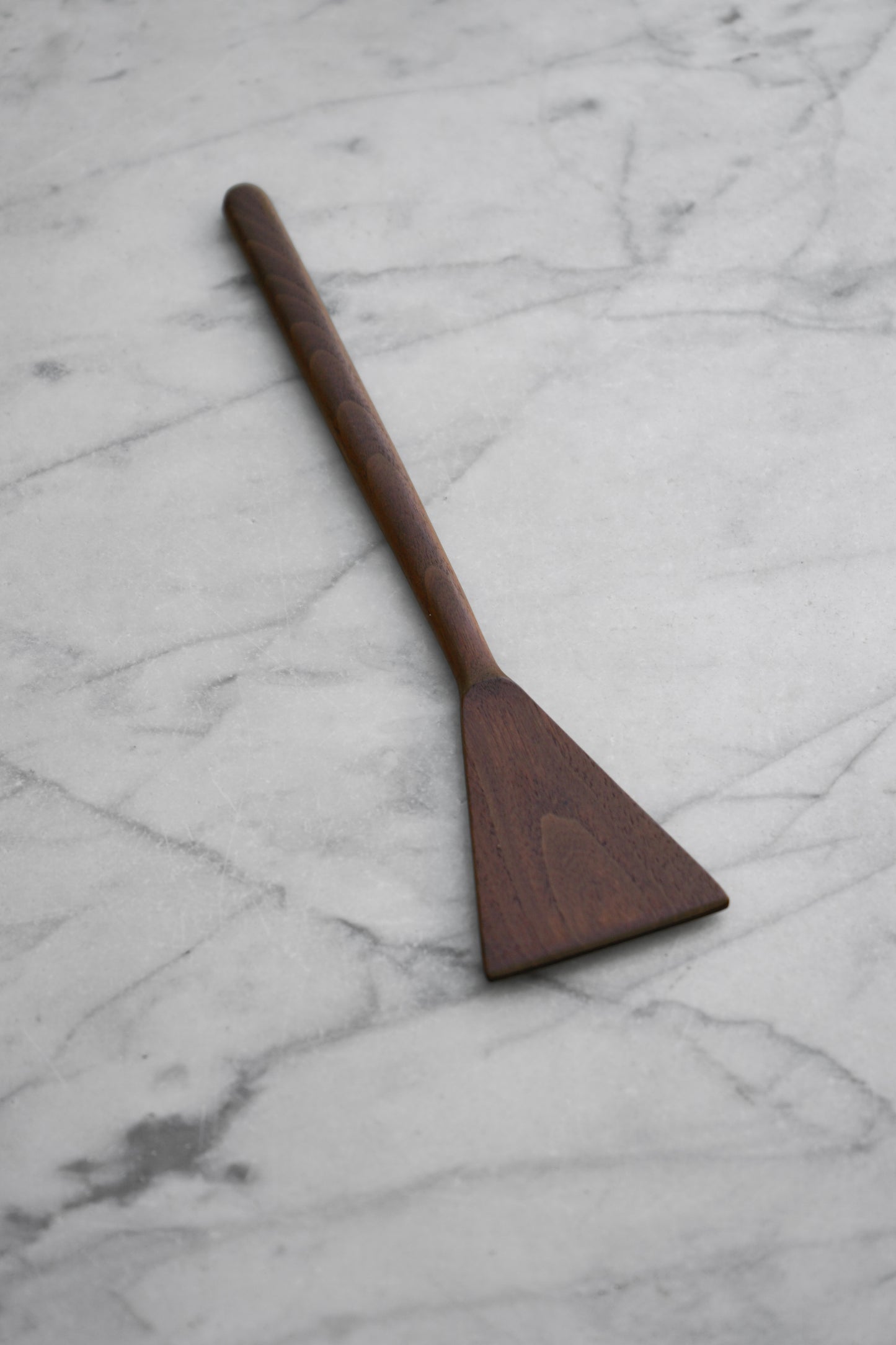 Flat Line - Triangle Spatula - Walnut, Cherry, or Maple Wood