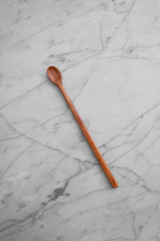 Flat Line - Tasting Spoon - Walnut or Cherry Wood