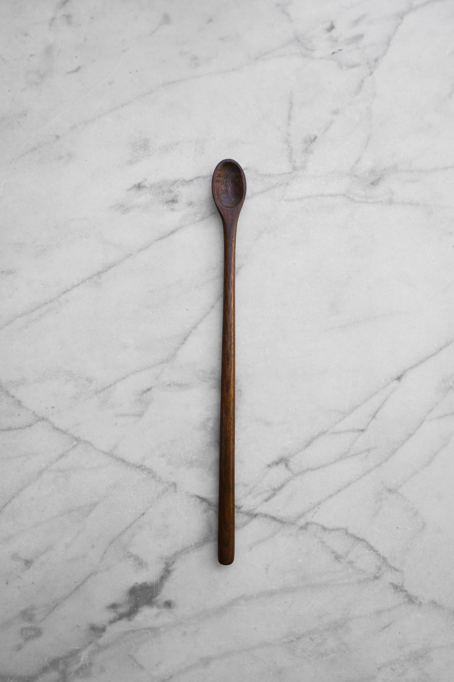 Flat Line - Tasting Spoon - Walnut or Cherry Wood