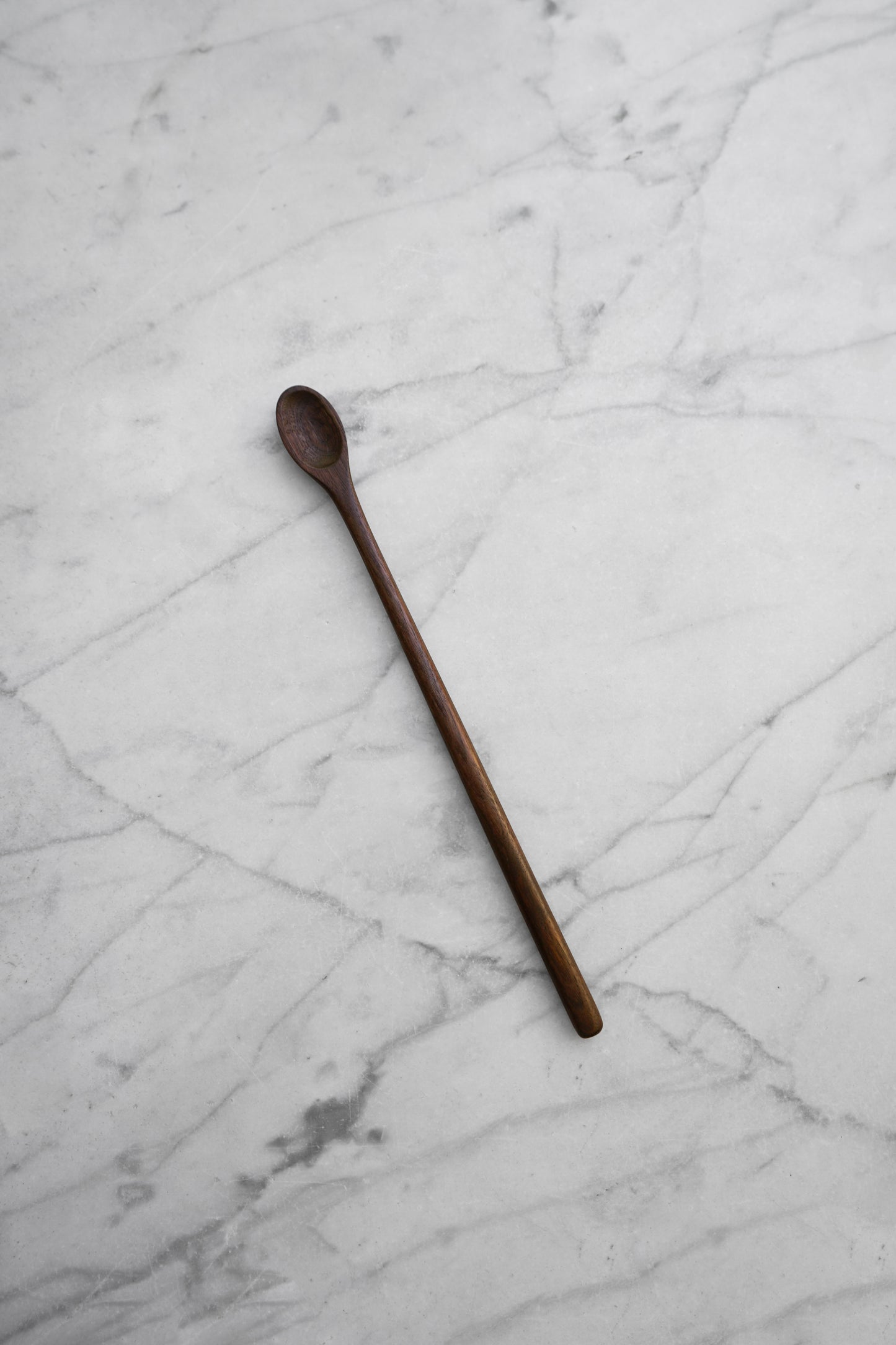 Flat Line - Tasting Spoon - Walnut or Cherry Wood