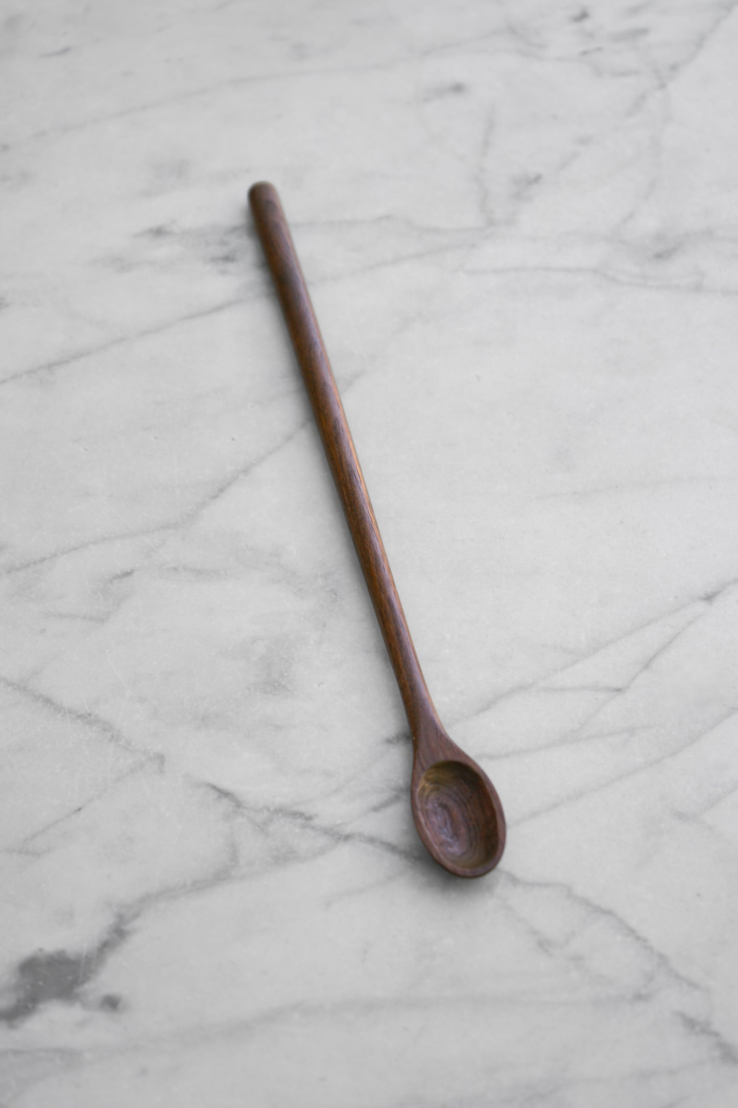 Flat Line - Tasting Spoon - Walnut or Cherry Wood