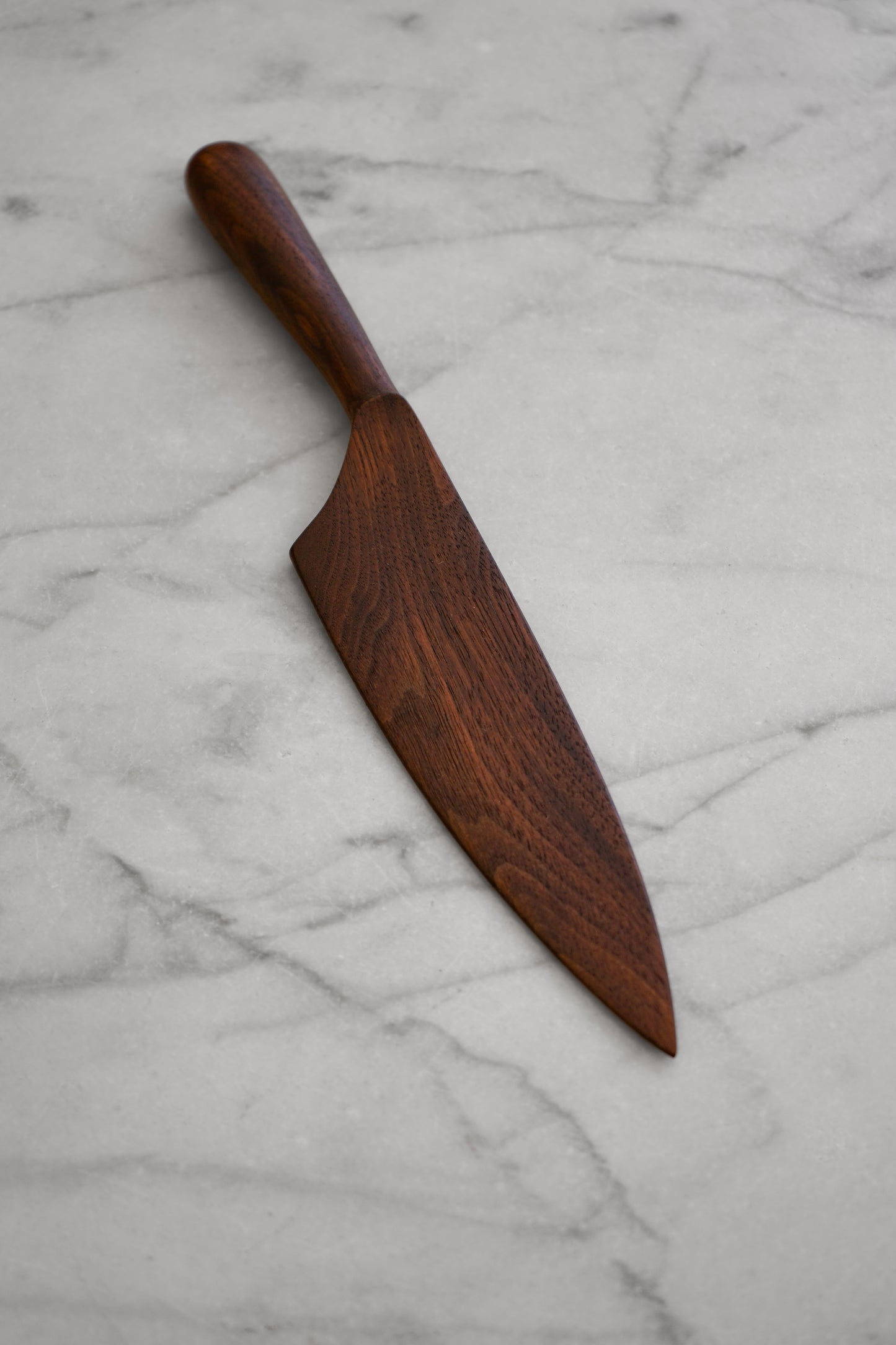 Cake Knife - Walnut or Cherry Wood