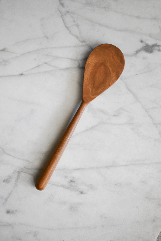 Centered Cooking Spatula - Walnut or Cherry Wood