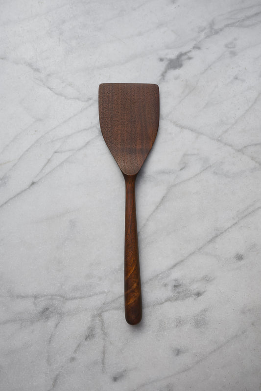 Wide Flipper Spatula - Walnut, Cherry, or Maple Wood