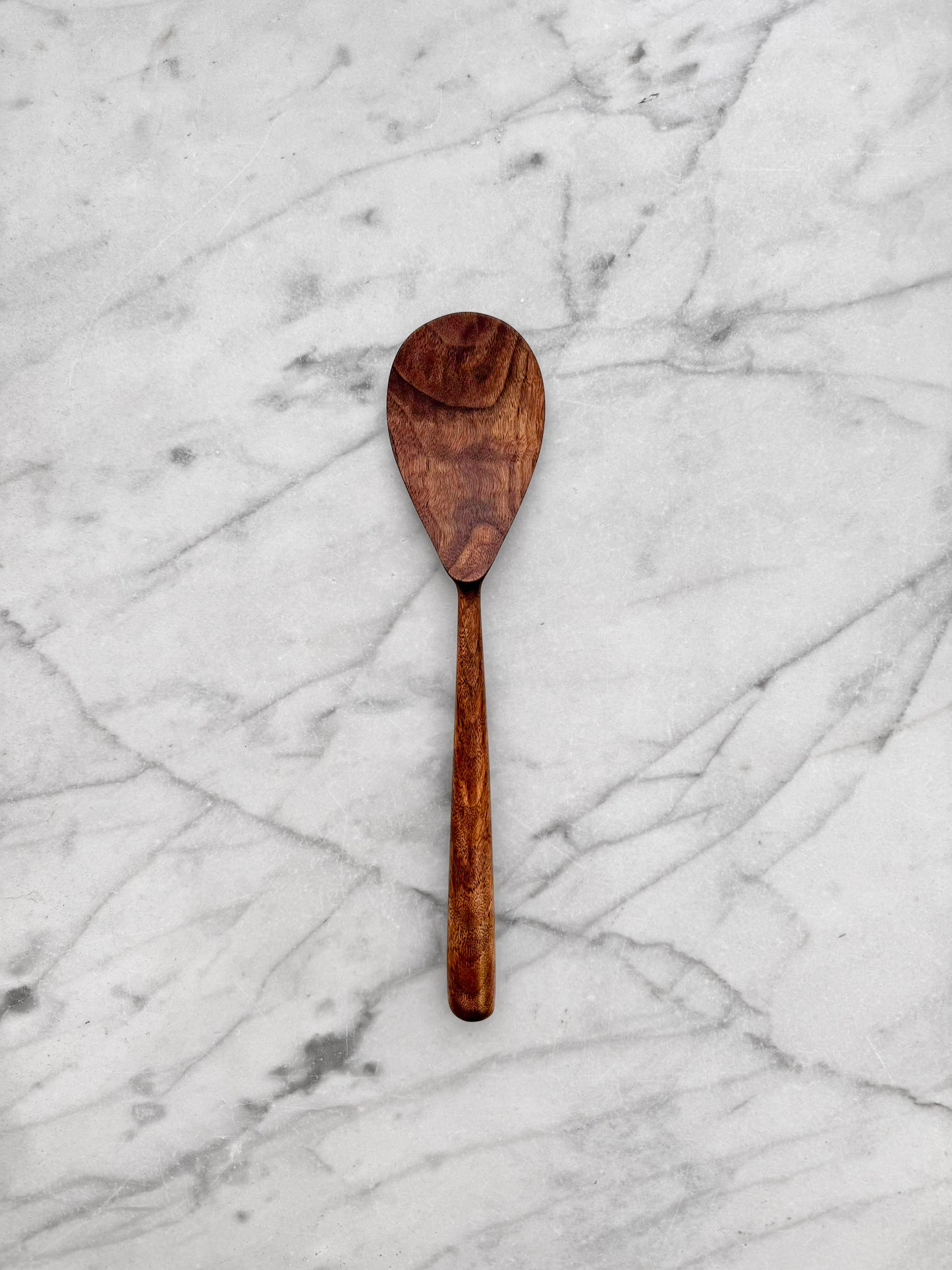 Centered Cooking Spatula - Walnut or Cherry Wood