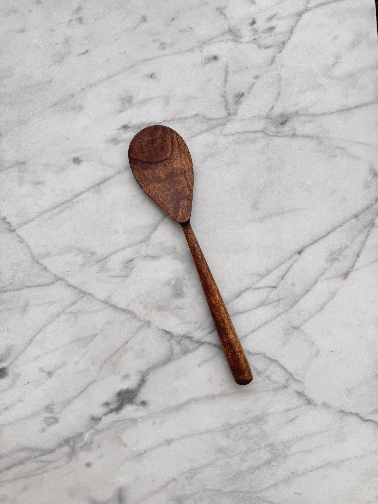 Centered Cooking Spatula - Walnut or Cherry Wood