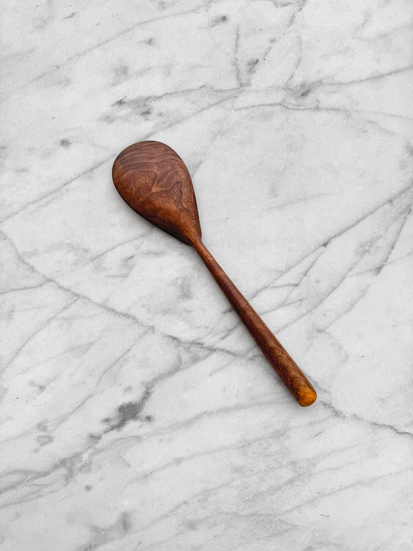 Centered Cooking Spatula - Walnut or Cherry Wood