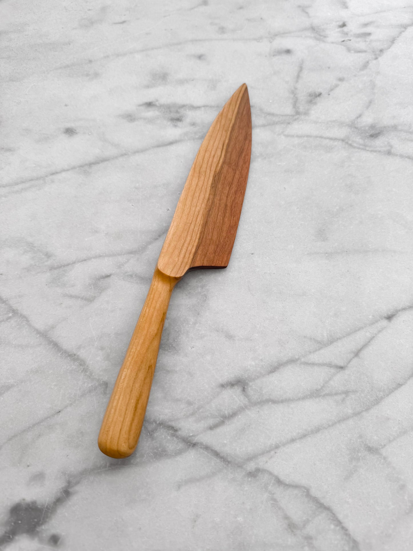 Cake Knife - Walnut or Cherry Wood