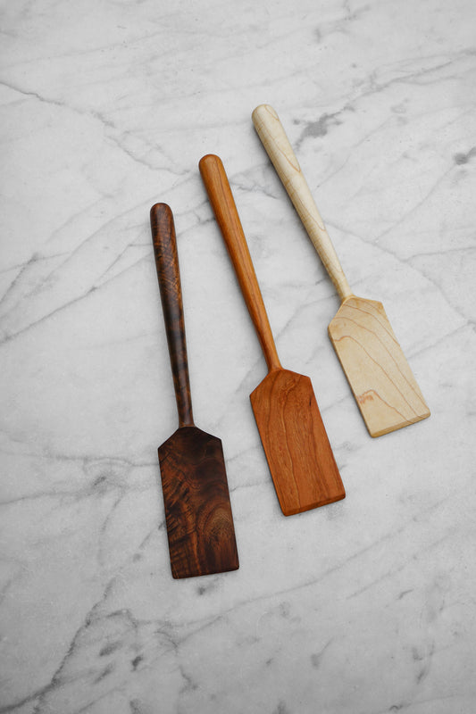 Flipper Spatula - Walnut, Cherry, or Maple Wood