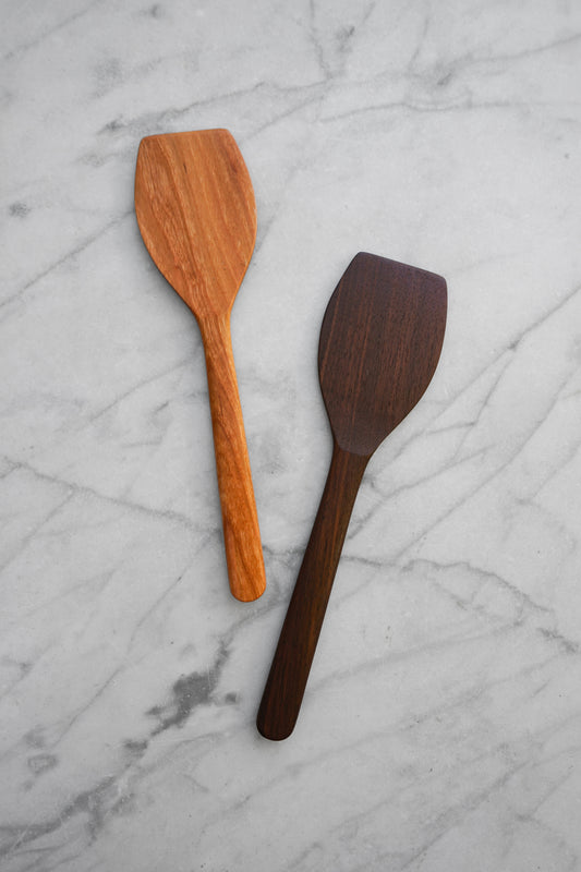 Flat Line - OG Spatula - Walnut or Cherry Wood