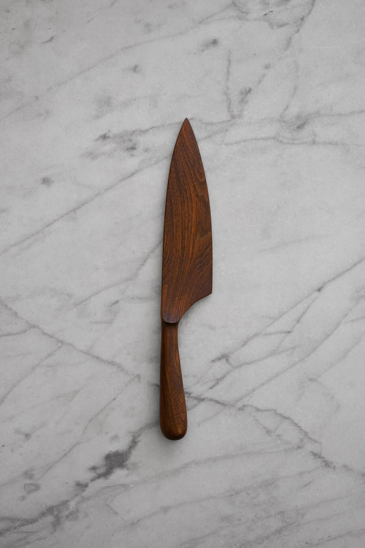 Cake Knife - Walnut or Cherry Wood