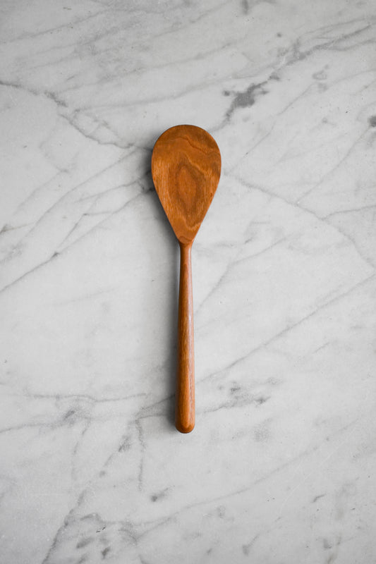 Centered Cooking Spatula - Walnut or Cherry Wood