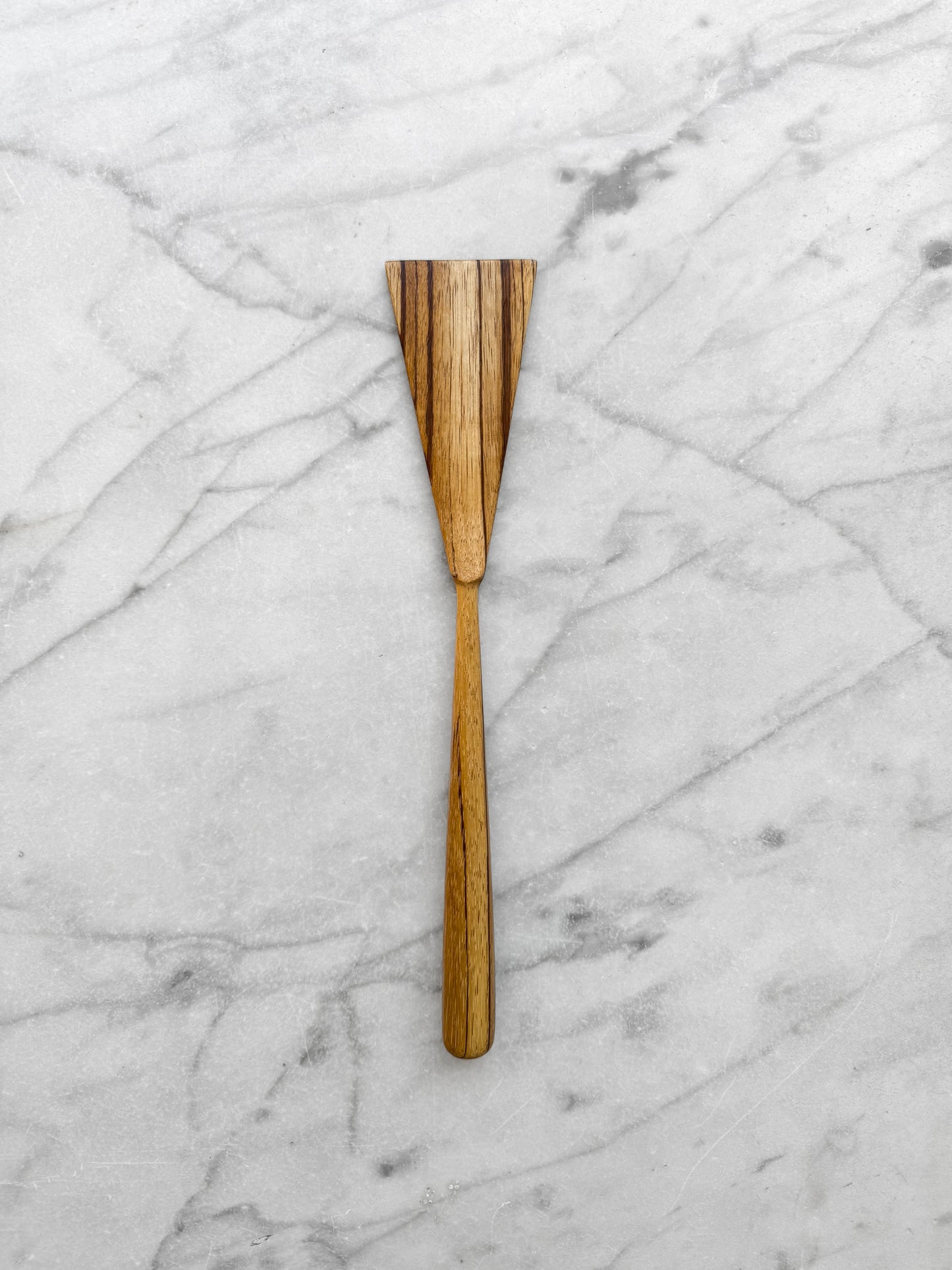 Triangle Spatula - Zebra Wood