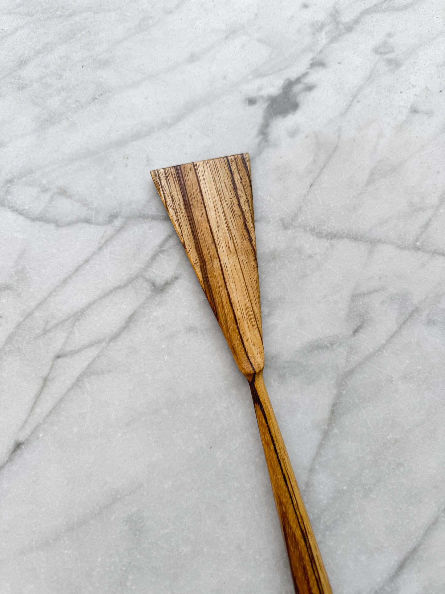 Triangle Spatula - Zebra Wood