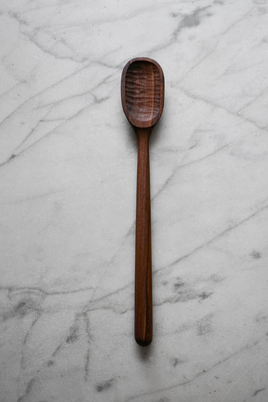 Long Tasting Spoon - Walnut Wood