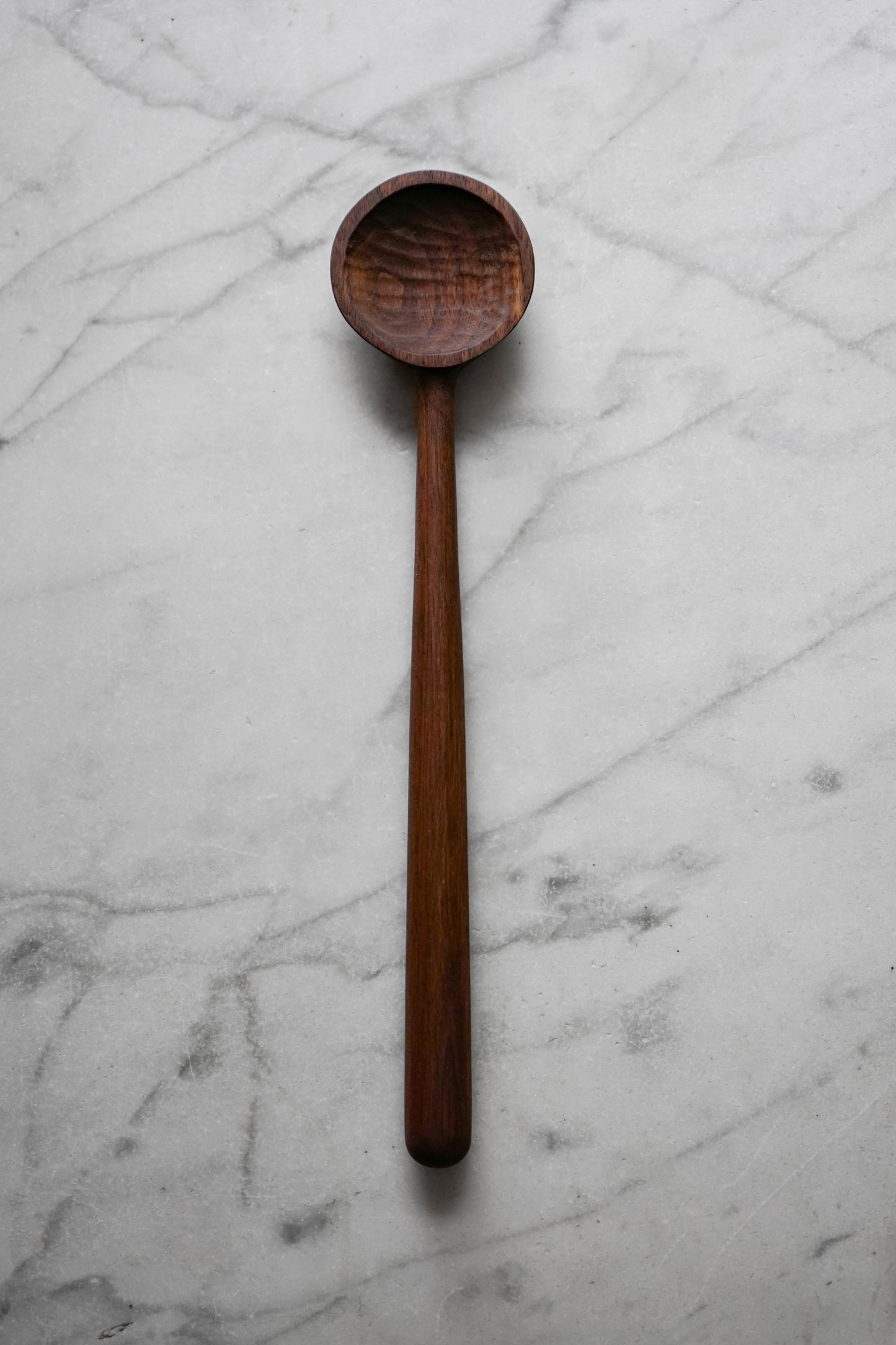 Small Bowl Cooking Spoon - Walnut Wood