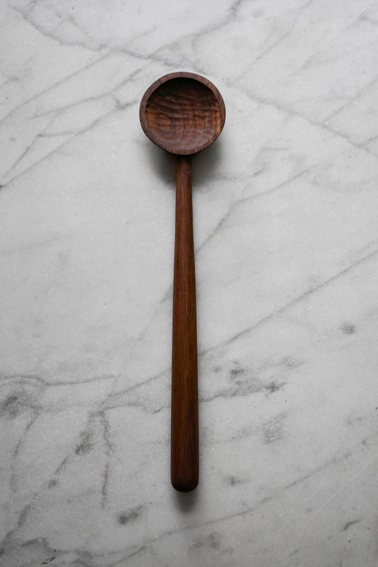 Small Bowl Cooking Spoon - Walnut Wood
