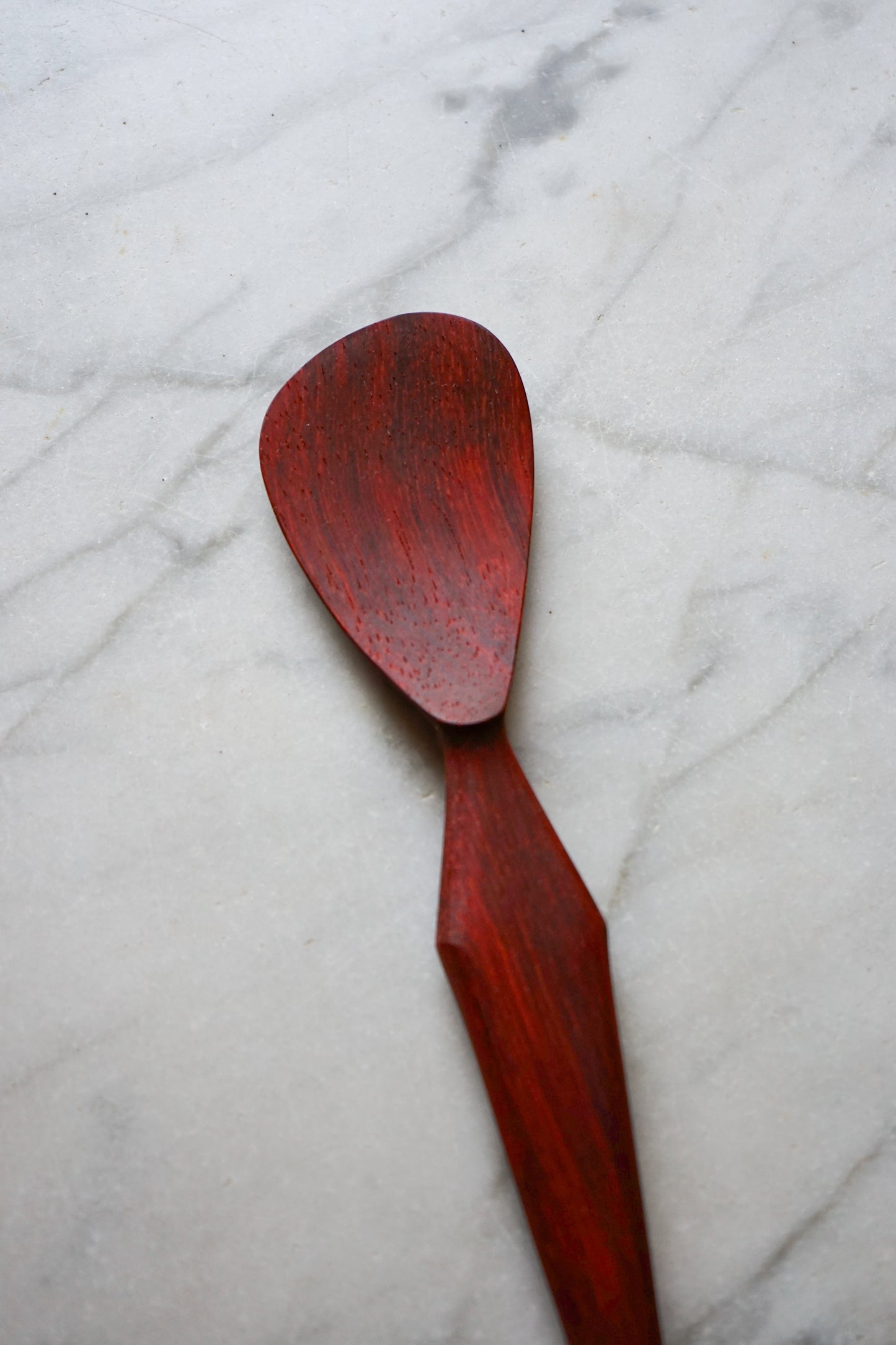 Diamond Spatula - Padauk Wood